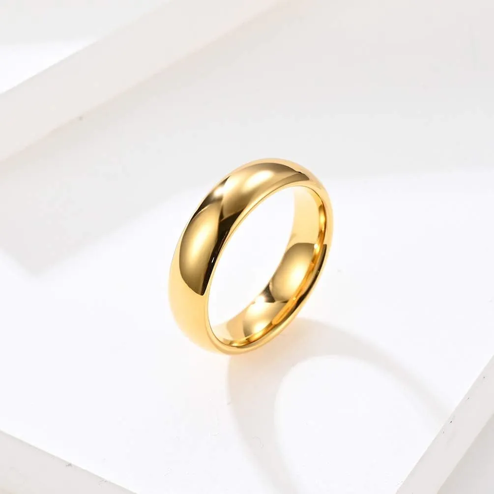 Custom Engraved Couple Rings for Men and Women Matching Promise Rings for Him and Her Engagement Rings Mens Wedding Band Tungsten Personalized Wedding Jewelry for Wife Husband,with Box