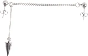Studs Earrings for Women Double Piercing Chain Earrings Minimalist Jewelry Set Tassel
