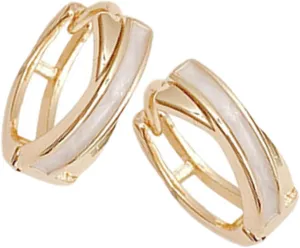 Tiny Gold Hoop Earrings for Women Small Hoops Earrings Minimalist Jewelry Geometric Design Fashion Accessory