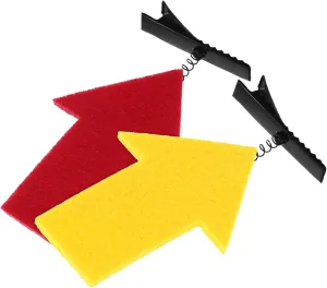 YARNOW 2Pcs Arrow Through Headband for Fun Photo Props Quirky Hair Accessories for Christmas and Carnival Parties Eye Catching Hair Clips for Women